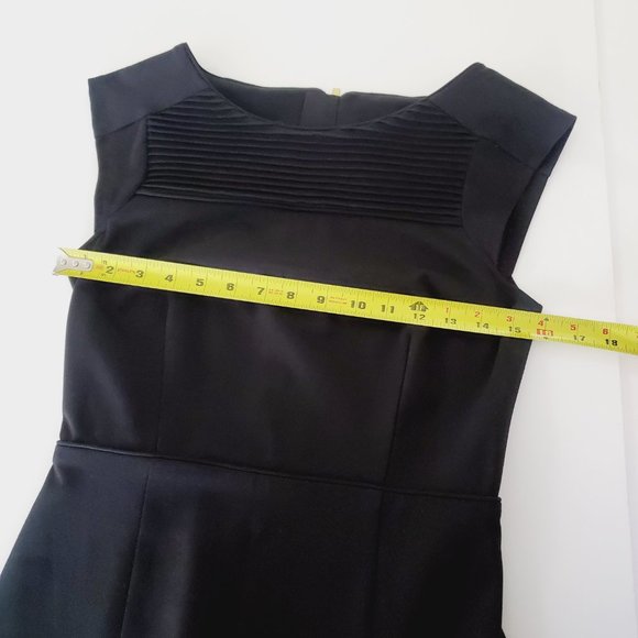 BANANA REPUBLIC Black Fit & Flare Classic Dress - Picture 8 of 10